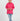 Solid Shirt For Girl - Hot Pink - MEME