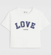 Printed T-Shirt For Girl - Ecru - MEME