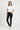 Slim Fit Cotton Pant For Women - Black