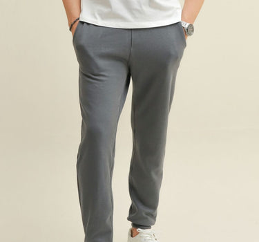 Solid Jogger Pant For Men - Grey 