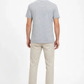 Henly Polo T-Shirt For Men - Light Grey - MEME