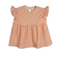  Printed Dress for Baby Girl - Pinkish Tan 