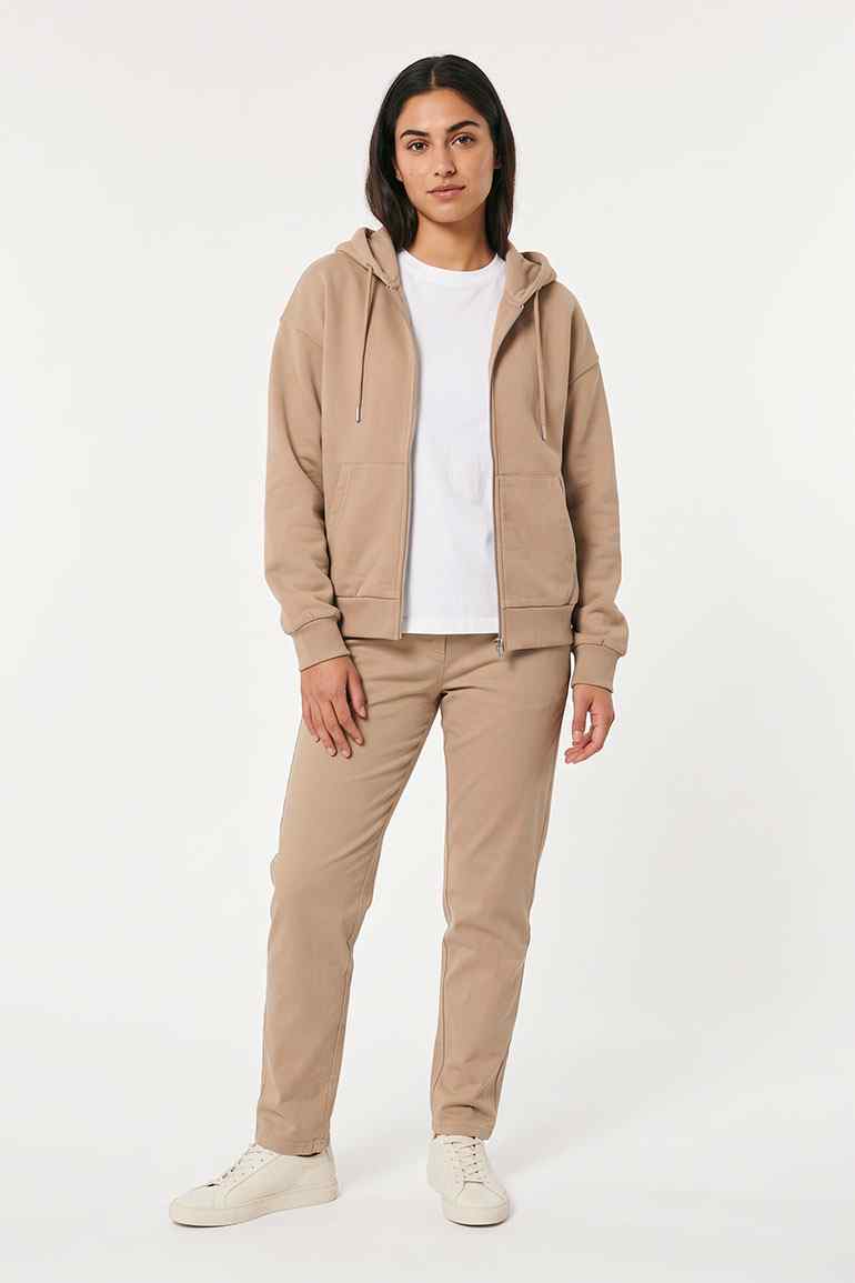 ZIP-UP HOODIE JACKET FOR WOMEN