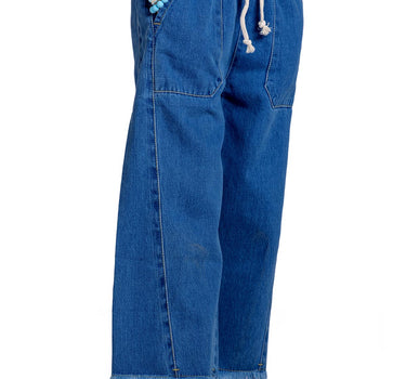 Girls Wide Leg Jeans 