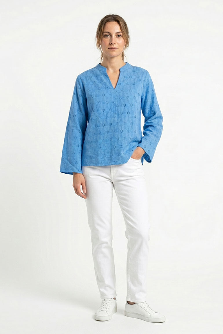 EMBROIDERED BLOUSE FOR WOMEN