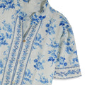  Printed Shirt for women - Moonstone Blue 