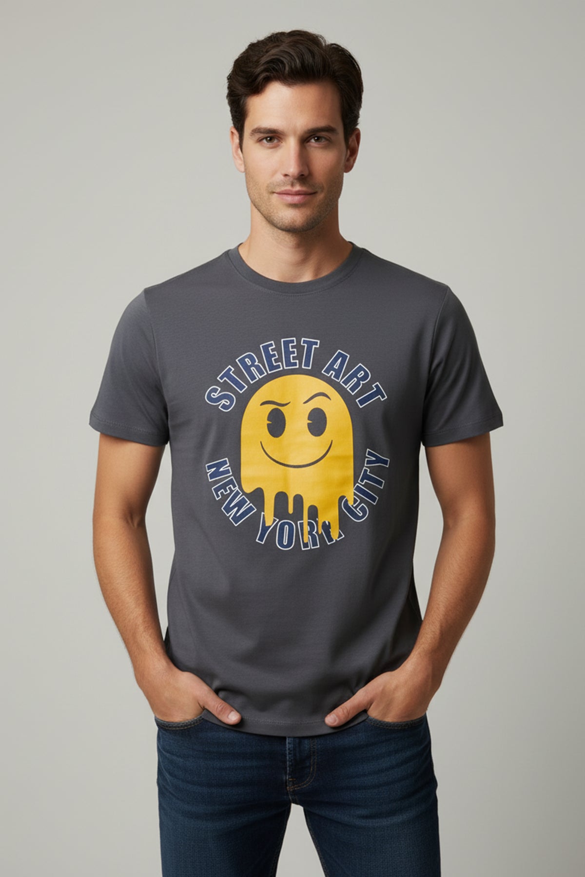 Emoji T-Shirt For Men - Magnet