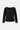 Solid Black Top For Women - Black - MEME