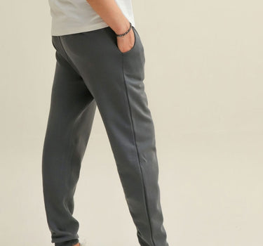 Solid Jogger Pant For Men - Grey 