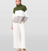 Colorblock Sweater 