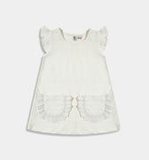  Top for Baby Girl - White 