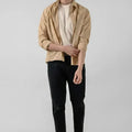 Check Shirt For Men - Rose Fog - MEME