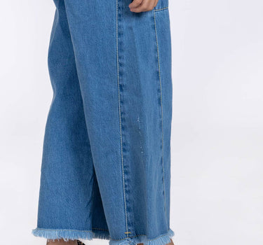 Girls Wide Leg Jeans 