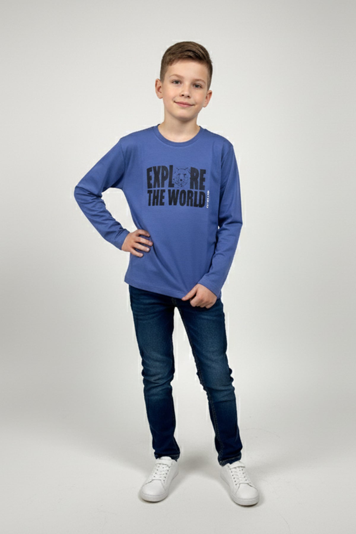 Long Sleeve Graphic T-Shirt For Boy – Seastorm