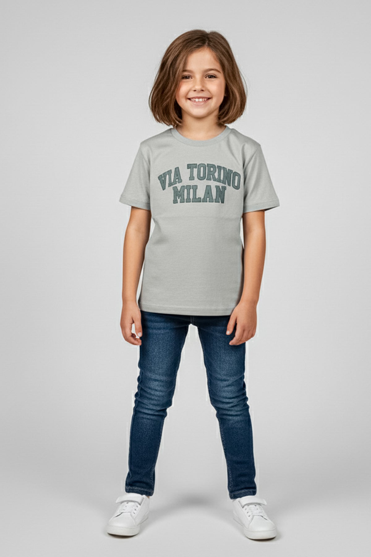 Printed T-Shirt For Baby Girl - Ice Flow