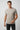 Striped Crew Neck T-Shirt For Men - Grey
