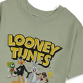 Loony Tunes Crew Neck T-Shirt for Boy - Sage - MEME