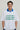 Printed Polo T-Shirt For Men - Royal Blue