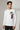 Printed Long Seleeve T-Shirt For Men - White