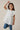 Ruffle Sleeve Top For Baby Girl - White