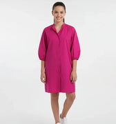 Solid Dress For Girl - Pink - MEME