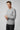Crew Neck Sweatshirt For Men – Light Grey