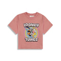 Loony Tunes T-Shirt for Girl- Greyish Pink - MEME