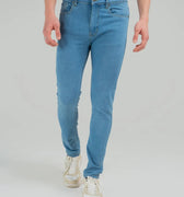 Slim Fit Jeans For Men - Wedgewood - MEME