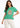 Printed T-Shirt For Women - Green - MEME