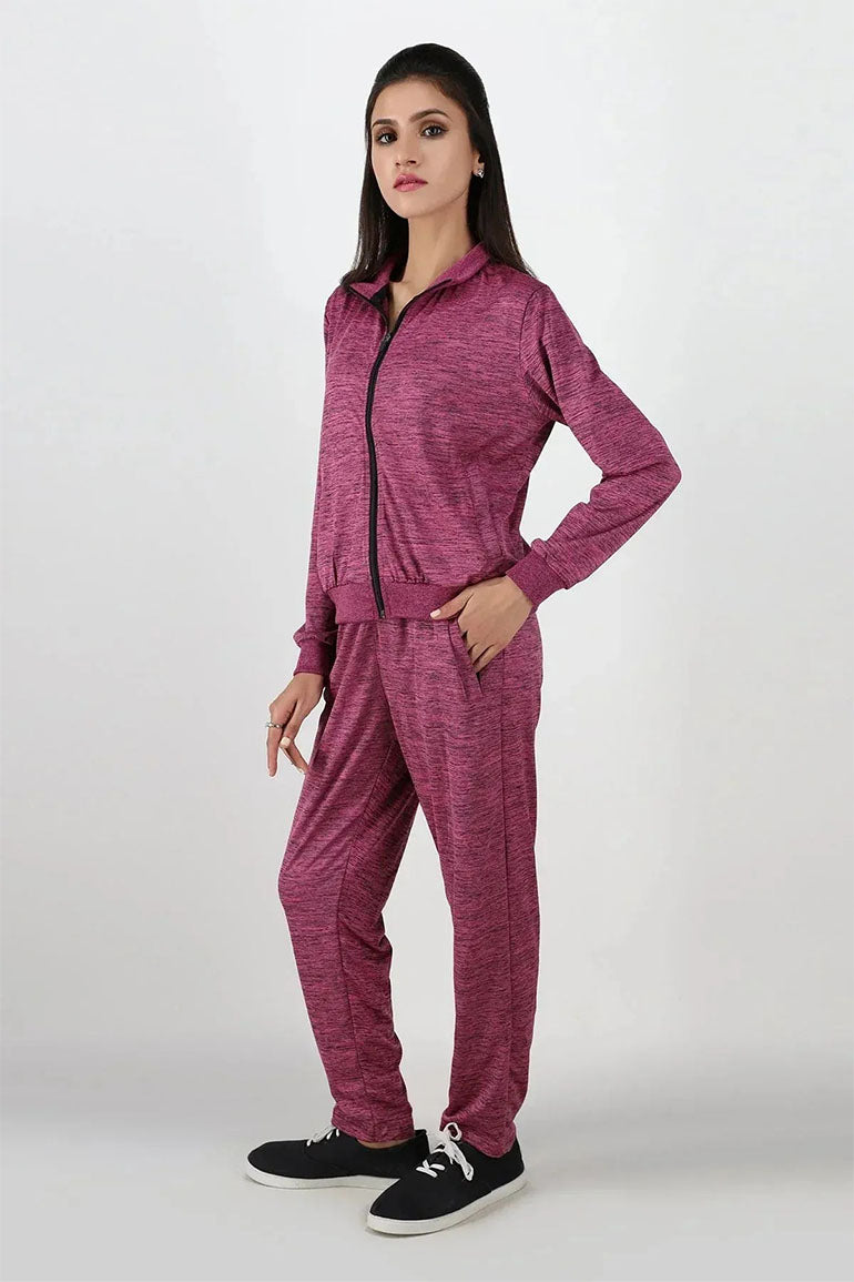 SOLID TRACK SUIT FOR WOMEN