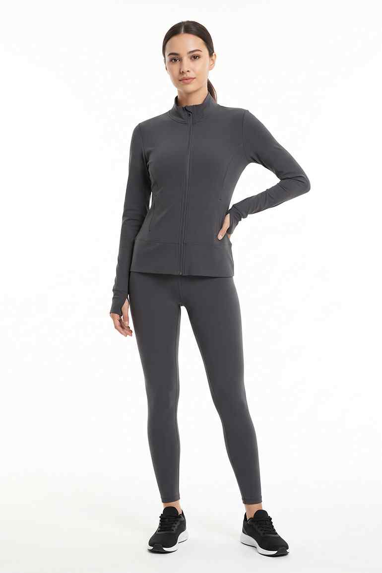 ZIP-UP ACTIVEWEAR JACKET FOR WOMEN