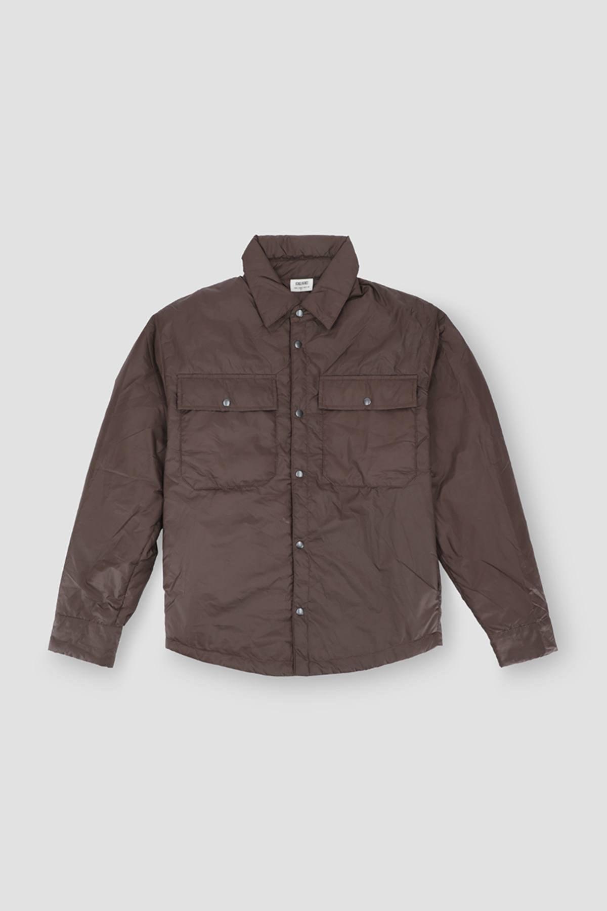 Shacket For Men - Brown