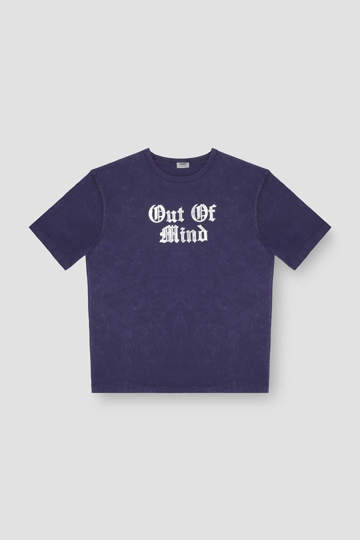 Printed T-Shirt For Men - Navy