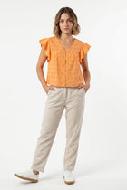 EMBROIDERED BLOUSE FOR WOMEN