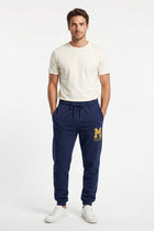 EMBROIDERED JOGGER TROUSERS FOR MEN
