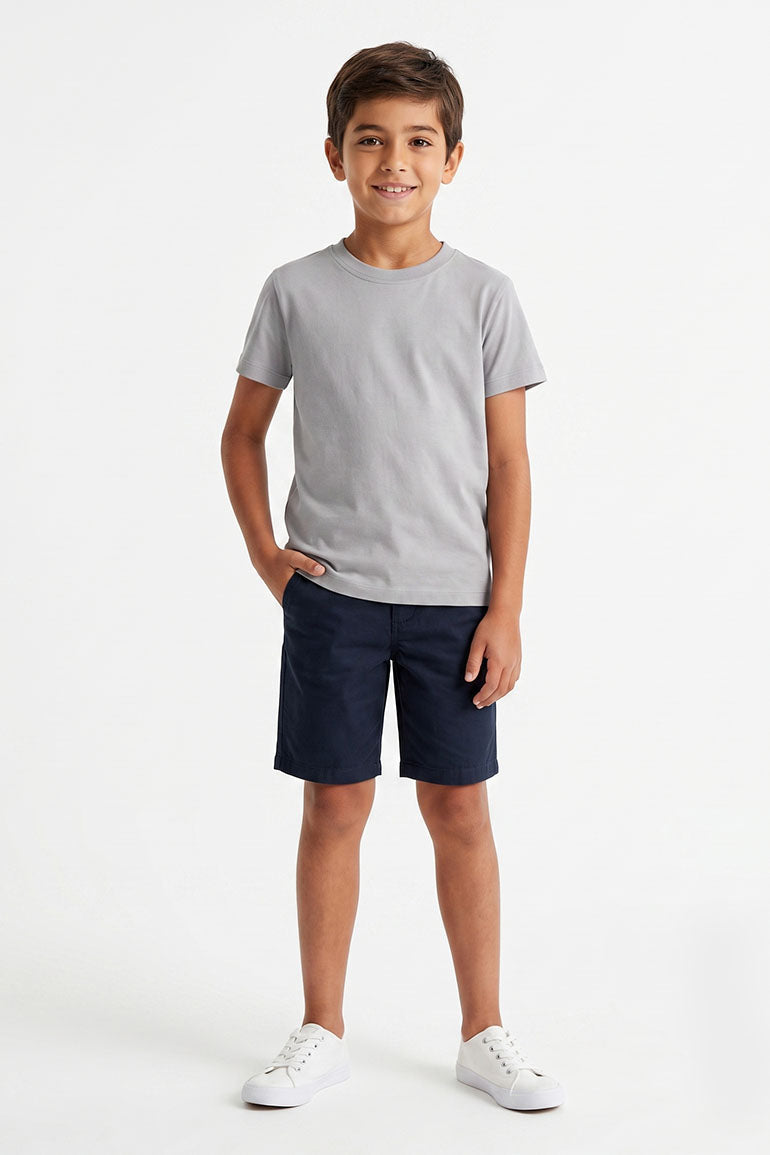BASIC CREW NECK T-SHIRT FOR BOYS
