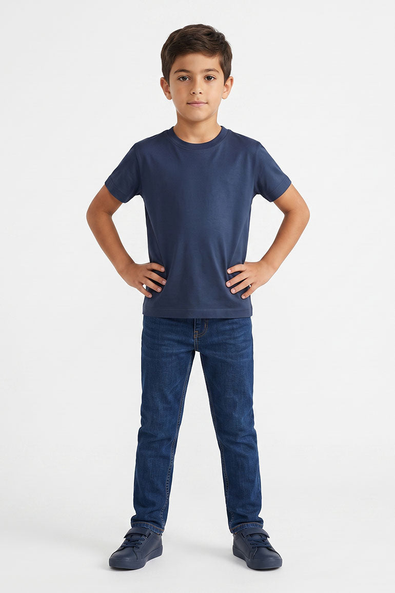 BASIC CREW NECK T-SHIRT FOR BOYS