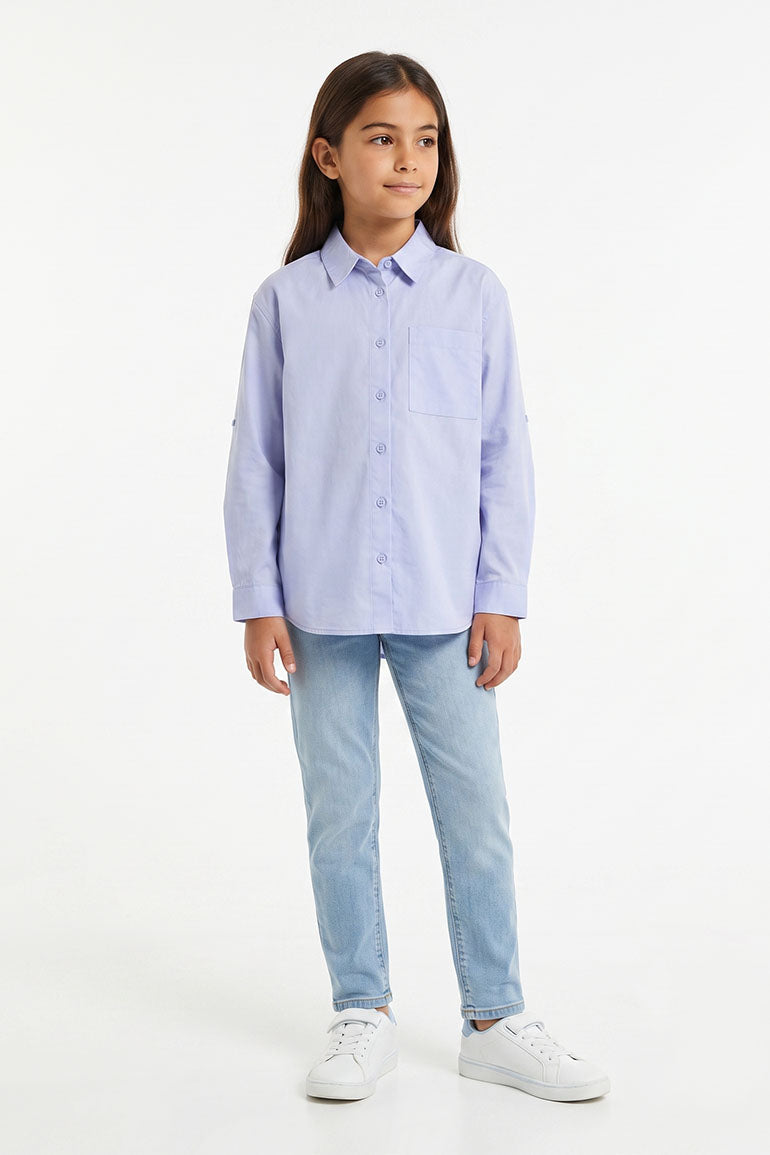 SOLID SHIRT FOR GIRLS