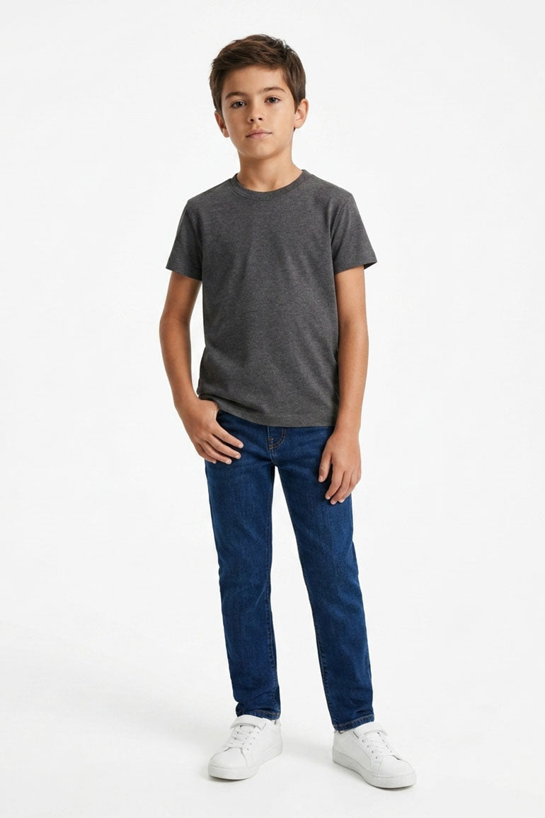 BASIC CREW NECK T-SHIRT FOR BOYS