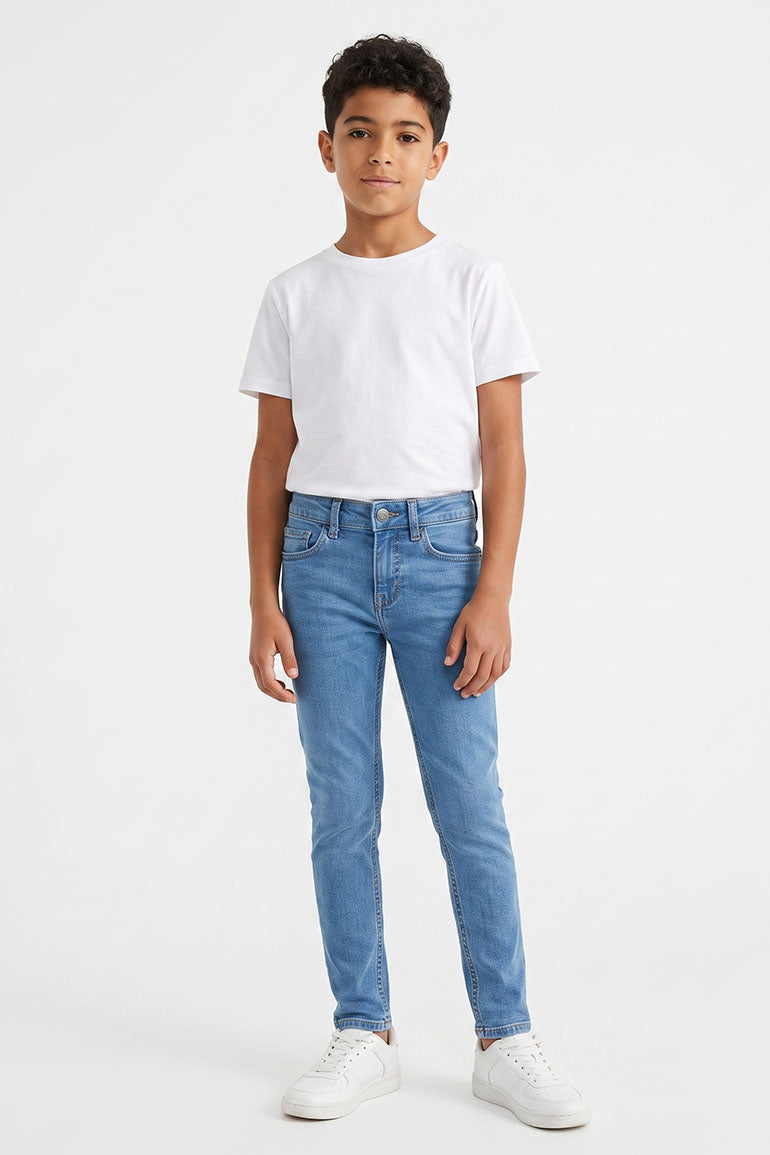SLIM FIT DENIM JEANS FOR BOYS