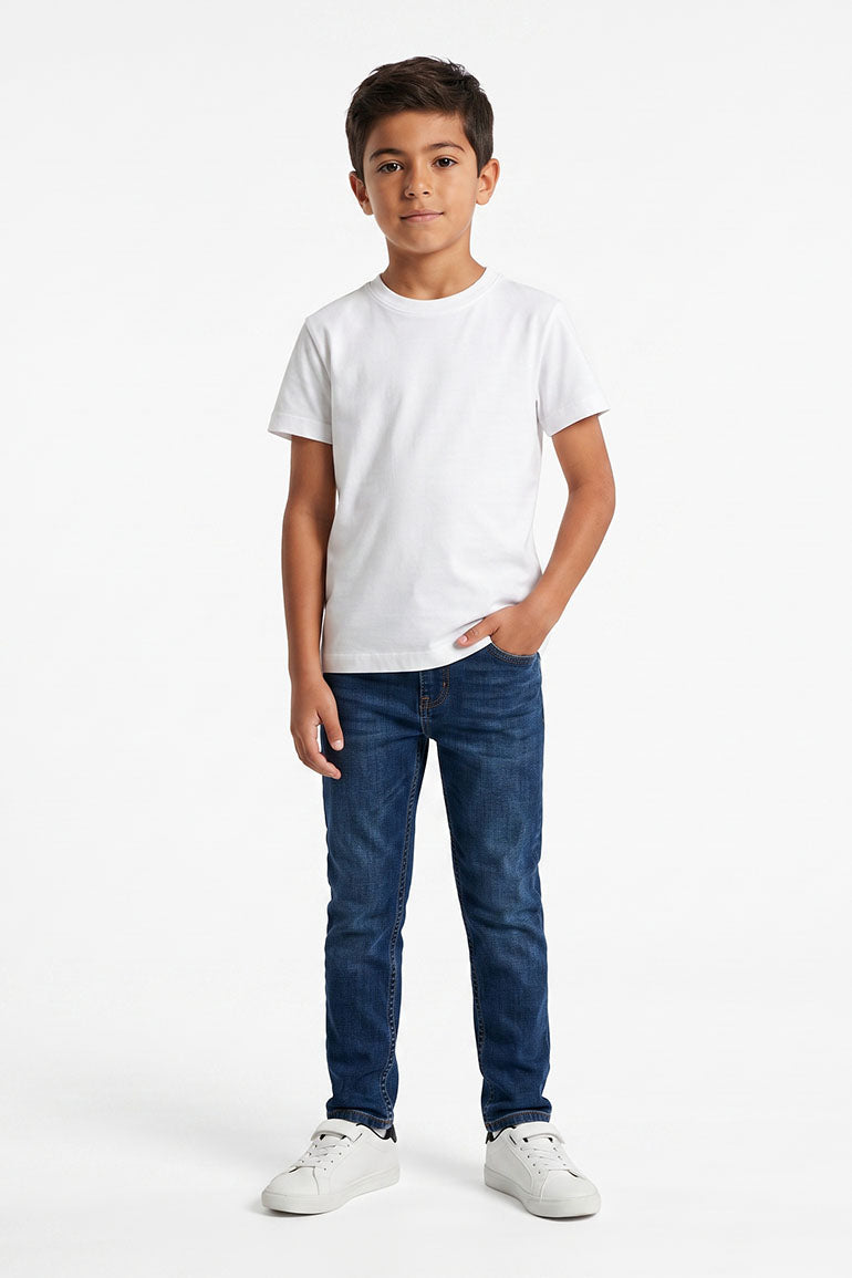 SOLID CREW NECK T-SHIRT FOR BOYS