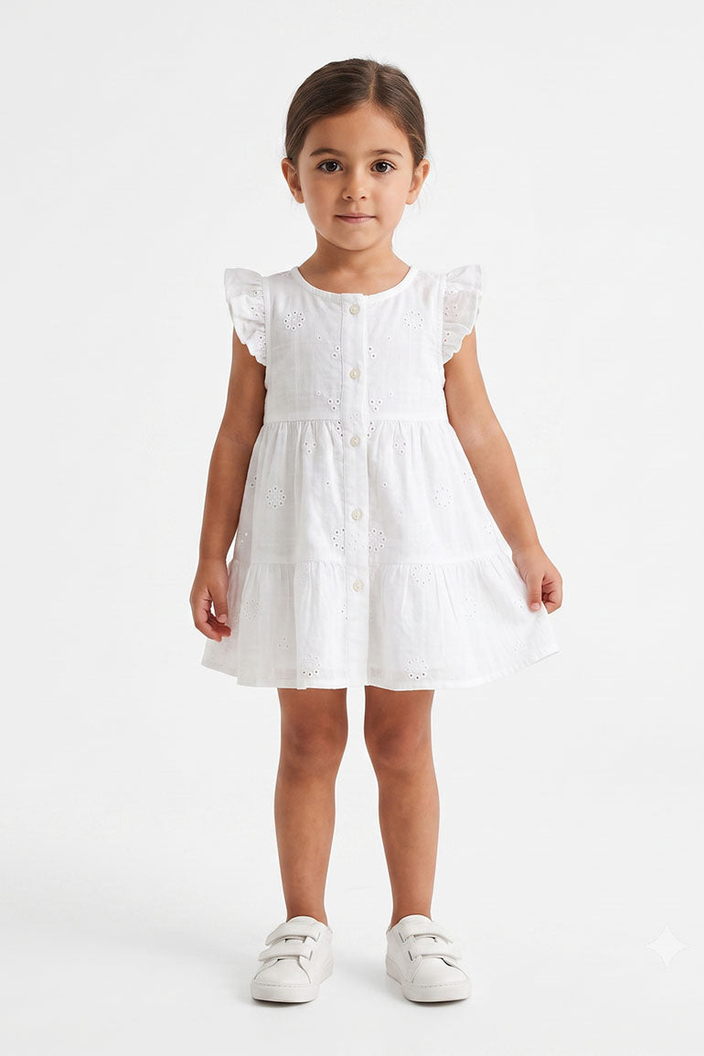 EMBROIDERED DRESS FOR BABY GIRLS