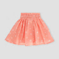 Printed Skirt For Baby Girl - Salmon - MEME