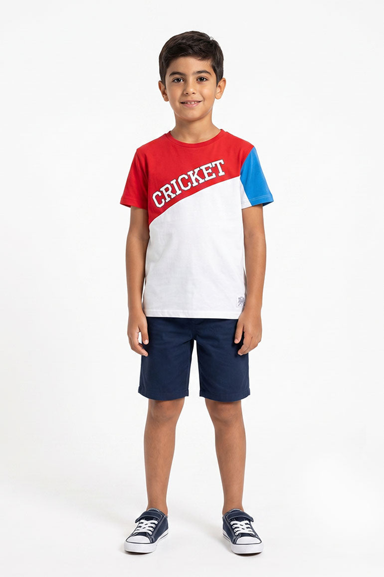 ANTON CRICKET T-SHIRT FOR BOYS