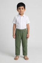 TEXTURED PULL-ON PANTS FOR BABY BOYS