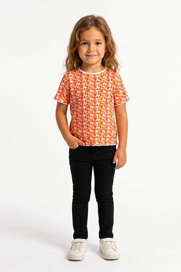 SOLID T-SHIRT FOR BABY GIRLS