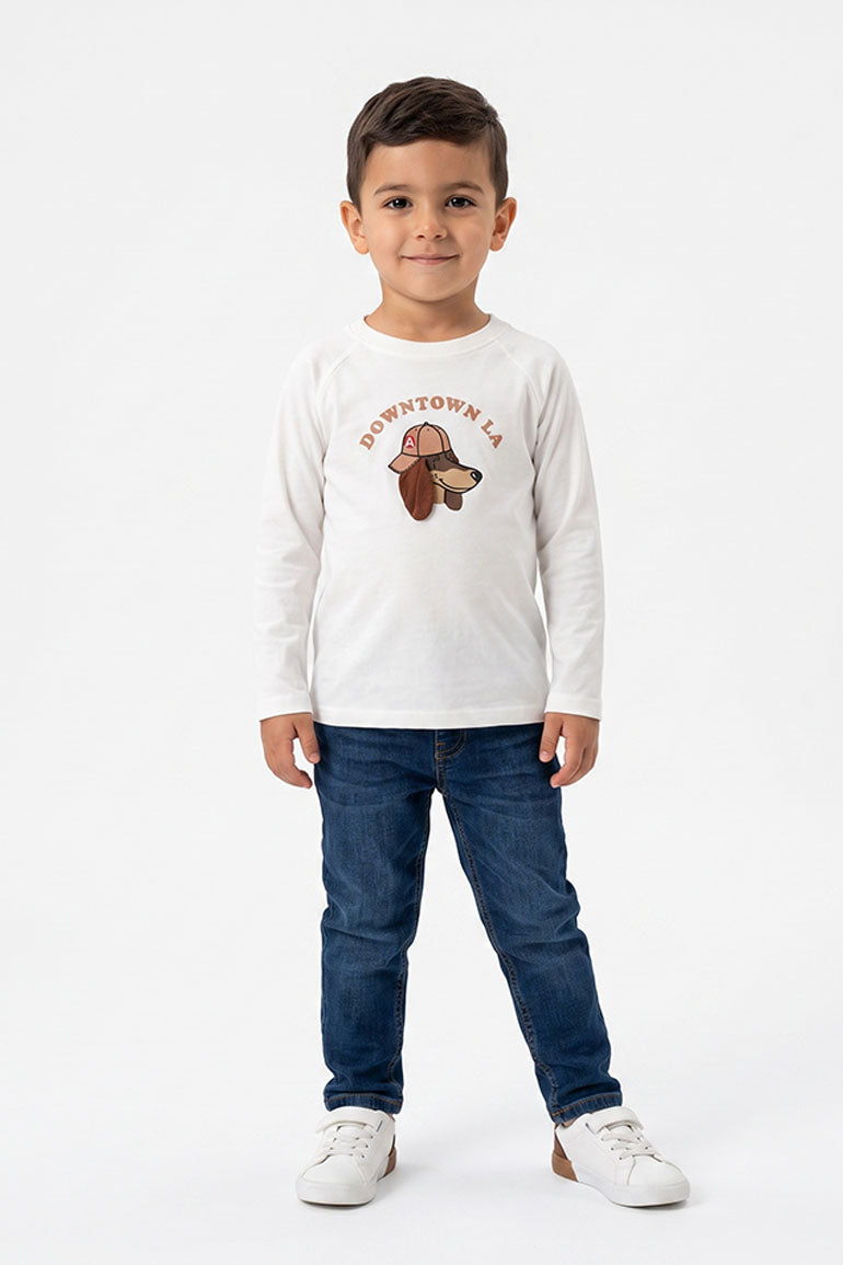 PRINTED T-SHIRT FOR BABY BOYS