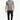 Active Performance Crew Neck T-Shirt for Men - Steel Grey - MEME