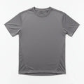 Active Performance Crew Neck T-Shirt for Men - Steel Grey - MEME