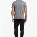 Active Performance Crew Neck T-Shirt for Men - Steel Grey - MEME